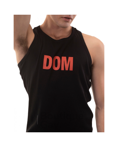 Débardeur Dom Barcode Berlin | Débardeur Résille Noir Sexy Homme