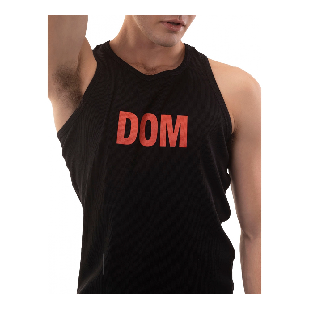 Débardeur Dom Barcode Berlin | Débardeur Résille Noir Sexy Homme