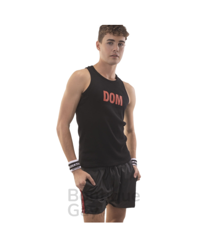 Débardeur Dom Barcode Berlin | Débardeur Résille Noir Sexy Homme