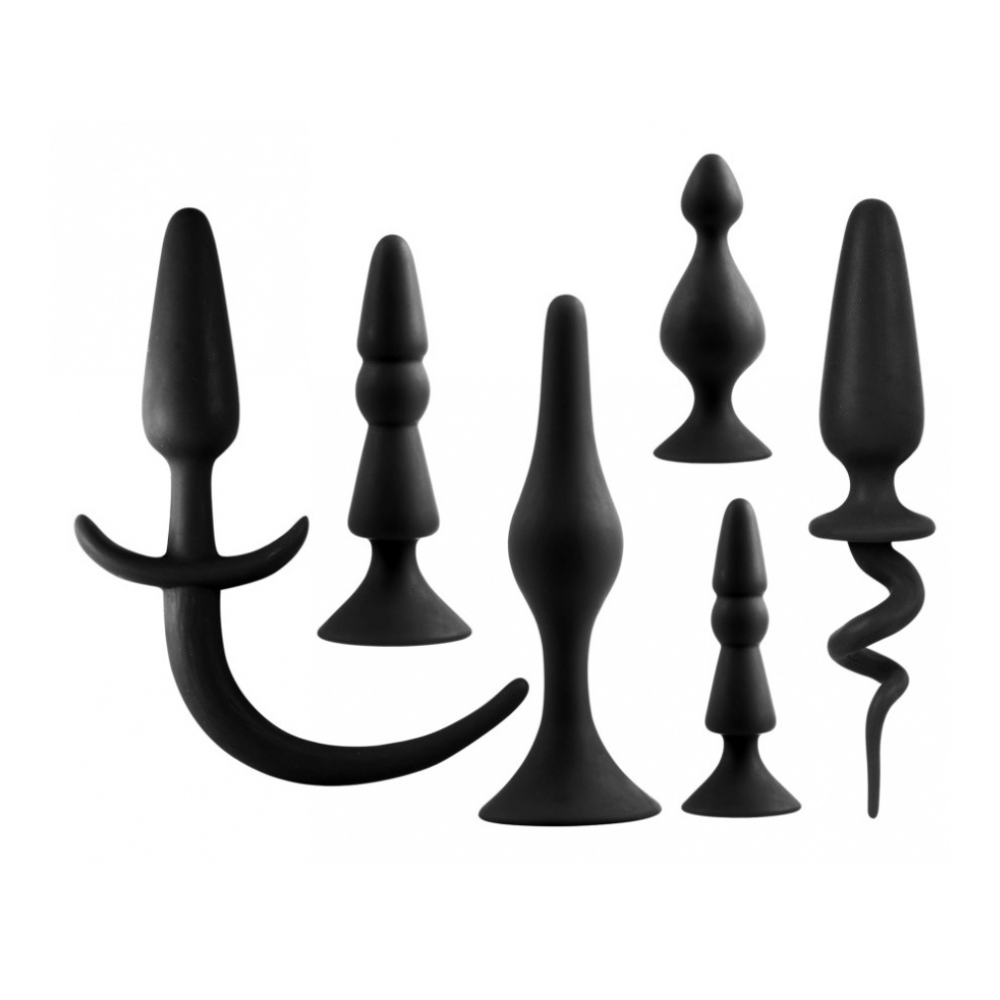 Plug Anal Kit complet Back Up 6 plugs Silicone | Sextoy Doux & Confortable