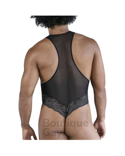 Body Dentelle Noir Sexy Vespasio | Lingerie Érotique homme